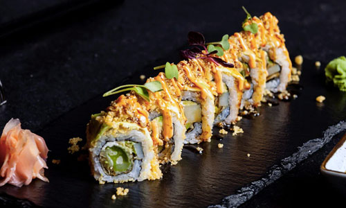 Fried Vegetable Tempura Roll